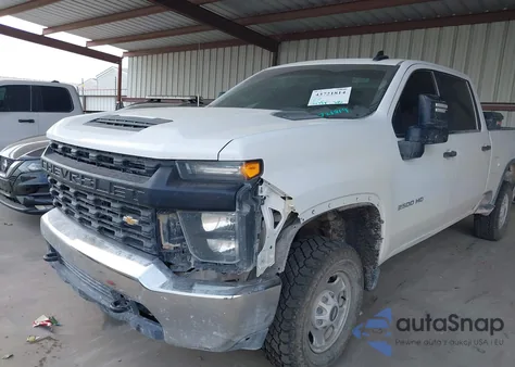2021 Chevrolet Silverado 2500Hd 4Wd Standard Bed Wt из США, поврежденный, VIN 1GC1YLE7XMF281117